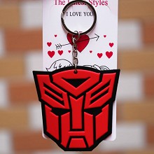 Transformers anime two-sided key chain