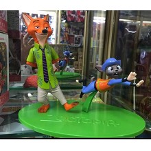 Zootopia anime figures set(2pcs a set)