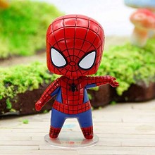 Q version Spider Man anime figure