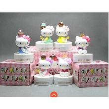 Hello Kitty figures set(6pcs a set)