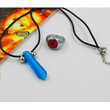 Naruto necklace+ring