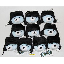 3.2inches Bigbang bear plush dolls set(10pcs a set)