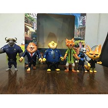 Zootopia figures set(6pcs a set)