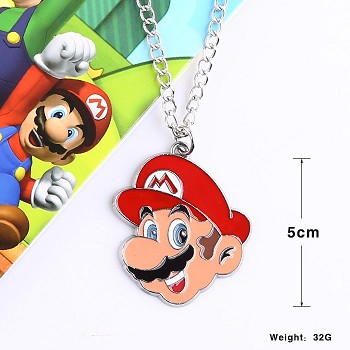 Super Mario red necklace