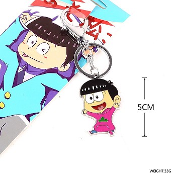 Osomatsu-san pink key chain