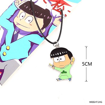 Osomatsu-san green necklace