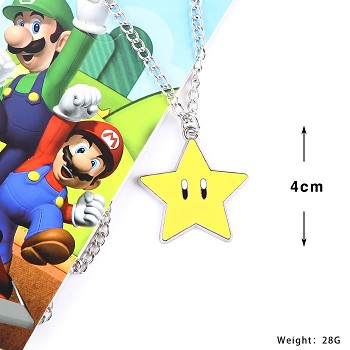 Super Mario necklace