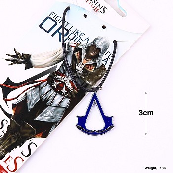 Assassin's Creed blue necklace