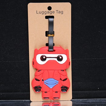 Baymax luggage tag