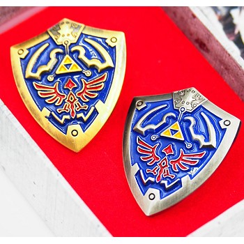 The Legend of Zelda brooches pins set(2pcs a set)