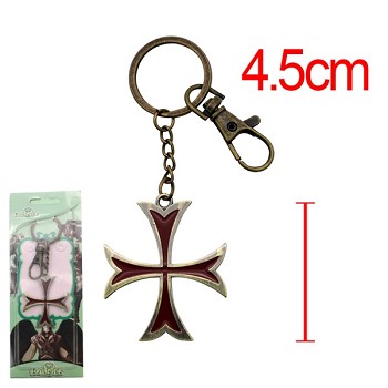 Assassin's Creed Templar Order key chain