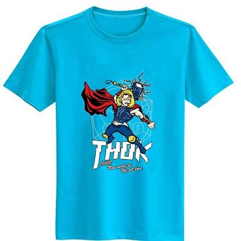 The Avengers Thor cotton blue t-shirt