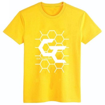 Guilty Crown cotton yellow  t-shirt