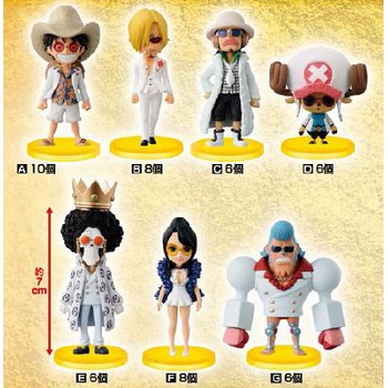 One Piece figures set(7pcs a set)