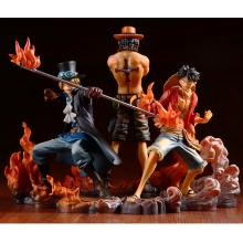 One Piece DXF Luffy+ACE+Sabo figures set(3pcs a se...