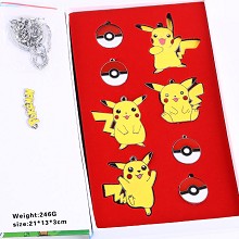 Pokemon key chains set