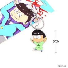 Osomatsu-san green key chain