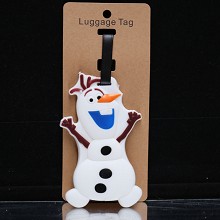 Frozen luggage tag