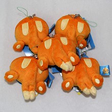 4inches Pokemon plush dolls set(5pcs a set)