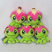 4inches Pokemon plush dolls set(5pcs a set)