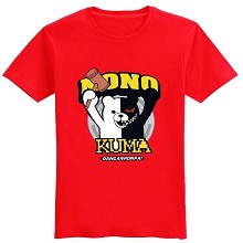 Dangan Ronpa cotton red t-shirt