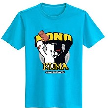 Dangan Ronpa cotton blue t-shirt