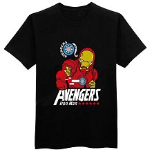 The Avengers Iron Man cotton black t-shirt