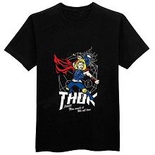 The Avengers Thor cotton black t-shirt