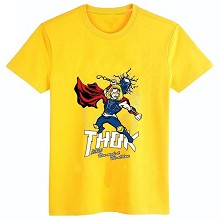 The Avengers Thor cotton yellow t-shirt