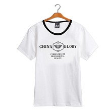 The anime cotton white t-shirt