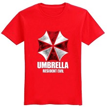 Resident Evil cotton red t-shirt
