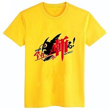 Akame ga KILL! cotton yellow  t-shirt