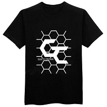 Guilty Crown cotton black t-shirt