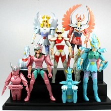 Saint Seiya anime figures set(5pcs a set)