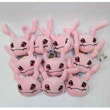 3inches Digimon plush dolls set(10pcs a set)