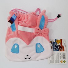 Pokemon plush drawstring bag