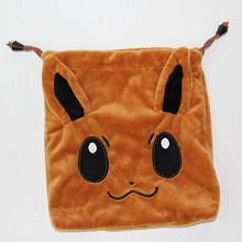 Pokemon plush drawstring bag