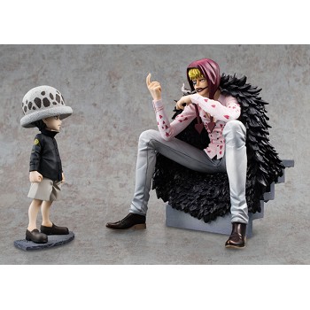 One piece figures set(2pcs a set)