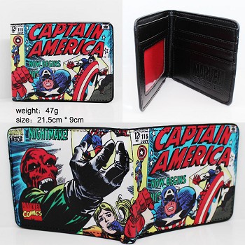 Captain America pu wallet