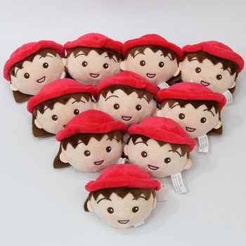 3.2inches Chi-bi Maruko plush dolls set(10pcs a set)