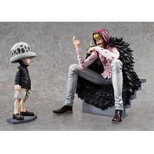 One piece figures set(2pcs a set)