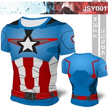 Captain America Mens Bodybuilding Hoodies Print Hoodie Sport Hoodies t-shirt