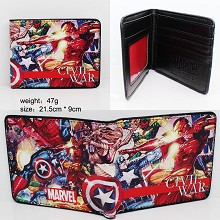 Captain America pu wallet