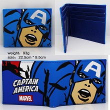 Captain America silicone wallet