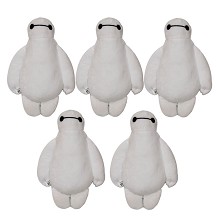 8.8inches BayMax plush dolls set(5pcs a set)