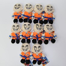 4.8inches Dragon Ball Kurin plush dolls set(10pcs ...