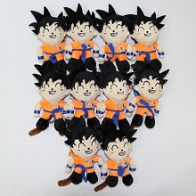 4inches Dragon Ball Son Goku plush dolls set(10pcs...