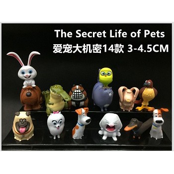 The Secret Life of Pets figures set(14pcs a set)