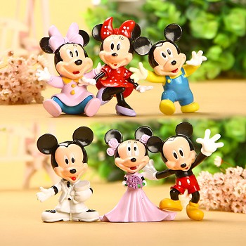 Mickey figures set(6pcs a set)