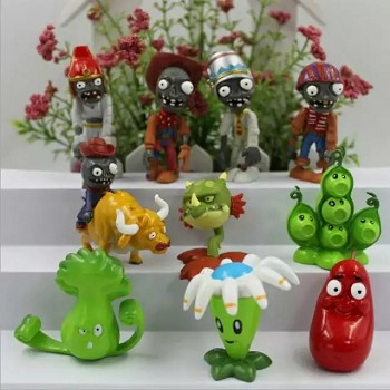 Plants vs.Zombies figures set(10pcs a set)